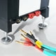 thumbnail image 4 of Uxcell 4mm Banana Speaker Plug Screws Cable Plugs 5 Colors 10A Jack Connector 5 pack, 4 of 5