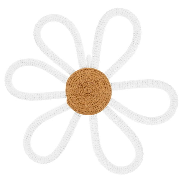 Bohemia Woven Flower Wall Decoration Boho Nursery Daisy Wall Decor Wall Hanging Decor