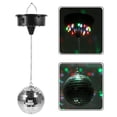 thumbnail image 3 of Bola de espejo de luz disco que gira la bola de luz colgante para fiesta para fiesta, 3 of 8