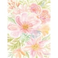 thumbnail image 2 of Jacobs, Cindy 19x24 White Modern Wood Framed Museum Art Print Titled - Mixed Floral Blooms I, 2 of 4