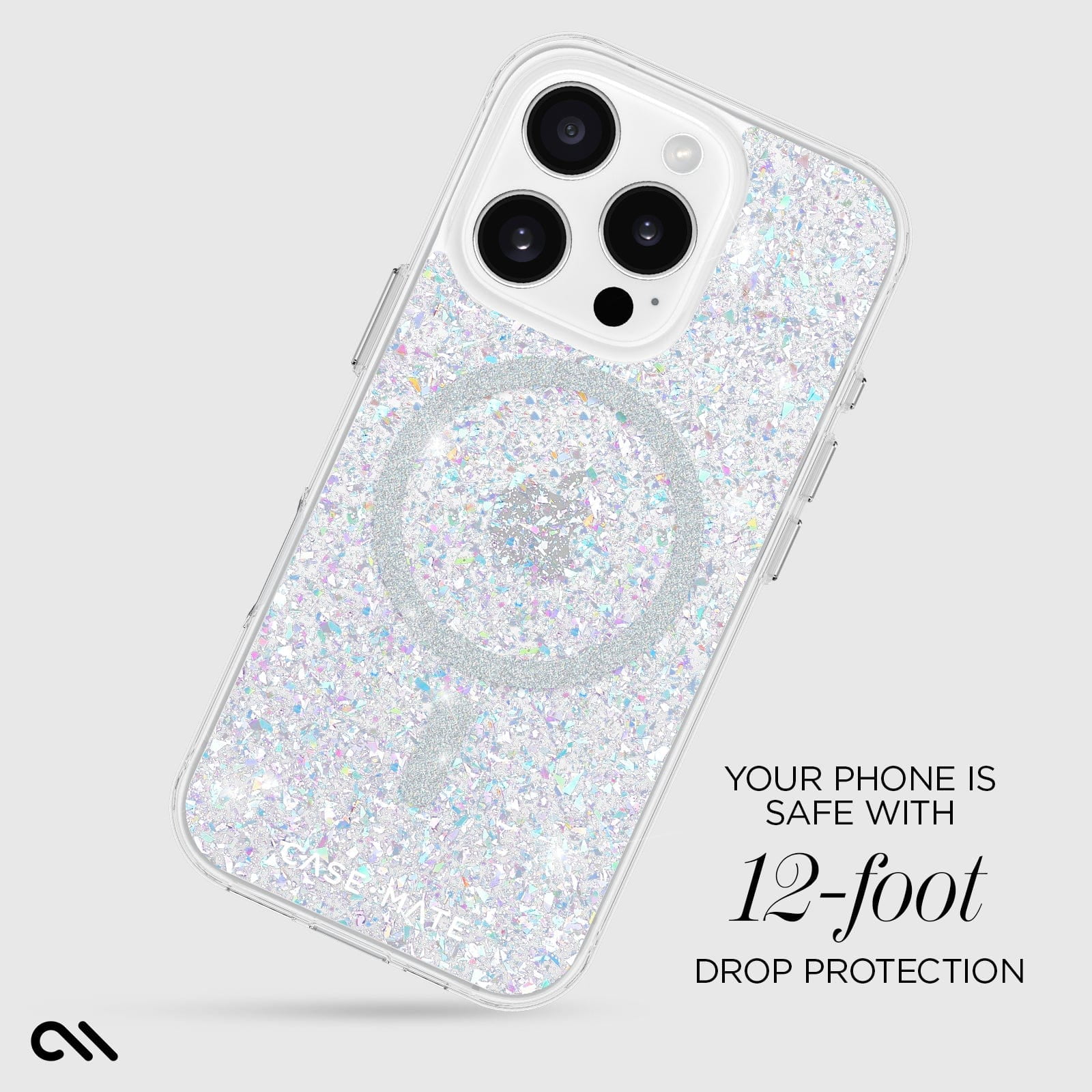 Case-Mate Apple iPhone 16 Pro MagSafe Compatible Case - Twinkle Disco
