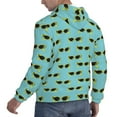 thumbnail image 3 of Hoodies for Men - Retro Summer Sunglasses Long Sleeve Comfrt Men'S Fashion Hoodies & Sweatshirts, Sweatshirts for Men Hoodies Pullover Clothing Clothes with Pouch, 3 of 7
