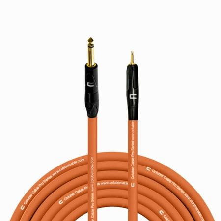 Coluber Cable 1/4" TS Male to 3.5 TS Male - Pro 3-Pin Microphone Connector