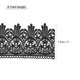 thumbnail image 2 of Cinta de Encaje de Algodón Vintage de 3 pulgadas x 9 yardas, Cinta de Encaje Elástico Negra para Scrapbooking DIY, Ropa, Cortinas, Funda de Tela, 2 of 6
