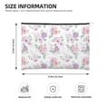 thumbnail image 4 of Vsdgher Rose Flower B DuPont paper portable toiletry bag for Women&Men Camping Outdoor Tent Home Office,Hanging Hook, Water-resistant Makeup Cosmetic Bag, 4 of 8
