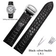 thumbnail image 3 of Correa de reloj de piel de cocodrilo para coche TANk SOLO RONDE DE Correa de reloj de piel de cocodrilo Correa de hebilla plegable Accesorios Pulsera, 3 of 5
