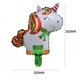 thumbnail image 4 of Dibujos Animados Navidad Mini Globo Película Aluminio Navidad Nuevo Hombre Muñeco Nieve Globo Escuela (G), 4 of 8