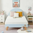 thumbnail image 3 of OUUI Queen Mattress, 5 inch Green Tea Cooling Gel Memory Foam Mattress in a Box Medium Firm CertiPUR-US Certified, 3 of 9