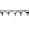 thumbnail image 3 of Cordón Para Acampar De 6,5 M Con 8 Mosquetones, Cuerda Colgante Portátil Para Acampar Con Ganchos Para Acampar Al Aire Libre, Accesorios Para Tienda De Senderismo, 3 of 6