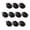 Black, variant on Crab Bait Cage, 10 Pieces, Portable, Multipurpose, Cast Net Container,