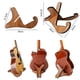 thumbnail image 5 of Soporte universal para instrumentos musicales de bajo, diseño compacto y desmontable, soporte portátil de madera para guitarra, 5 of 5