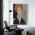 thumbnail image 3 of Amedeo Modigliani Impresión de pintura (94) Póster de lienzo Arte de pared Impresiones de imágenes colgantes Foto Regalo Decoración Pósteres para el hogar Obras de arte 12x18 pulgadas (30x45 cm), 3 of 6