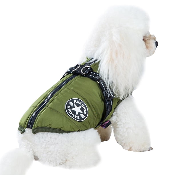 Ropa de otoño e invierno YONGSHENG para perros acolchada de algodón impermeable S