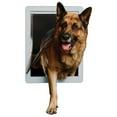 thumbnail image 2 of Ideal Plastic Dog Door, Gray, Super Large, 2.12"L x 17.93"W x 23.87H, 2 of 5