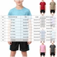 thumbnail image 3 of TAmten Toddler Boy Clothes Cute Summer Kids Athletic Outfits Short Sleeve T-Shirt and Shorts Cool Short Sets, 3 of 4