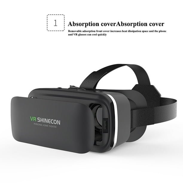 DPTALR Vr casque pour téléphones Iphone et Android VR lunettes téléphone  portable dédié réalité virtuelle lunettes 3D Meta Universe 