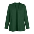thumbnail image 4 of Perfectbot Women's V-Neck Open Front Cardigan Long Sleeve Loose Fit Casual Kit Cover Up for Spring Fall, 4 of 8