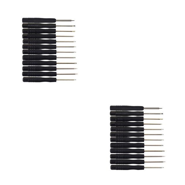 Speravity 12 Pieces Screwdriver Set Multi-Functional Mini Electronic Screwdrivers Wear-resistant Tool Repairing Supplies Tools Using Negro 8.2x1x1 cm 2piezas Speravity CBP099841