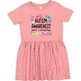 thumbnail image 3 of Inktastic Autism Awareness Support and Understanding Puzzle Pieces Girls Toddler Dress, 3 of 5