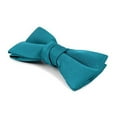 thumbnail image 3 of Boy's Poly Satin Banded Clip On Bow Ties (Dark Green), 3 of 7