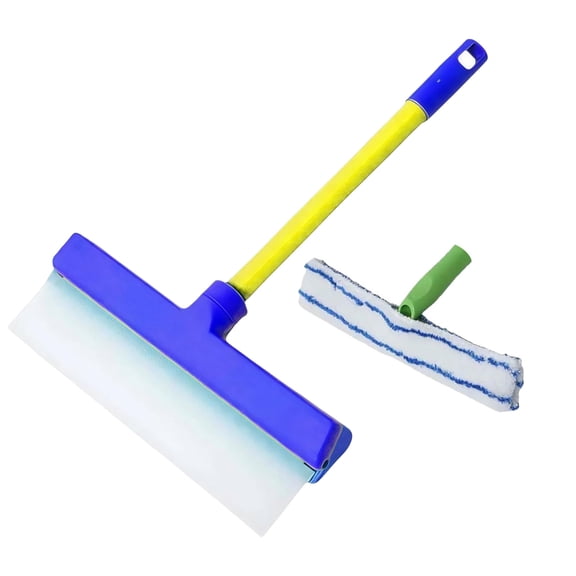 Recyclable Silicone Window Squeegee Kit Glass Cleaning Tools With Microfiber Scrubber For Shower Car ABS 30X36cm ABS