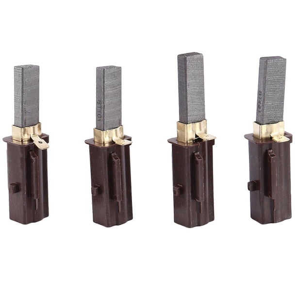 Juego de 4 escobillas de carbón para motor de aspiradora, compatibles con los modelos 2311480, 333261 y 33326-1.