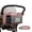 Pink, variant on DEFAHN Universal Baby Stroller Organizer Caddy, Portable Stroller Bag with Insulated Cup Holders, Detachable Strap & Storage Pockets