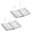 Black, variant on 7829 Foldable Crabs Trap Crabbing Net Square Castable Crabs Trap Fish Net Enduring
