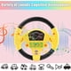 thumbnail image 5 of piezas de juguetes de volante de conducción simulados con luz y música, juguete de controlador de conducción portátil copiloto, juguete de coche simulador de conducción para niños, 5 of 5