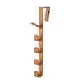 thumbnail image 1 of Over Door Hook Hangers plastics Kitchen Bathroom Cupboard Drawer Punch free L6, 1 of 9