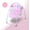 Pink, variant on SLLINGLUO Folding Baby Swing, Infant Swing with Music and Toys, Baby Swing with 5-Point Harness, Blue