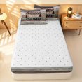 thumbnail image 4 of Erosebridal Camping Theme Zipper Full Size Comforter Sets with Fitted Sheet and 2 Pillowcases, Brown Farmhouse Zipper Bedding Set, Reversible, 4 of 7