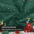 thumbnail image 6 of Christmas Tree Round Tablecloth 60 Inch, Snowflake Decorations Round Table Cloth for Xmas Holiday Picnic Party Indoor Outdoor, 6 of 6