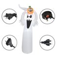 thumbnail image 3 of Inflatable Halloween White Ghost Decoration 180cm Large Model With Led Light, 3 of 5
