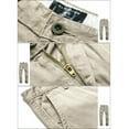 thumbnail image 2 of Matchstick Men’s Slim-Fit Flat Front Tapered Casual Chino Pants, 2 of 10