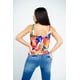 thumbnail image 3 of Blusa De Tirantes Estampado Multicolor Mundo Terra 026372, 3 of 3