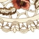 thumbnail image 4 of Camino de mesa bordado con flores rojas y caladas, decoración de mesa ovalada, 4 of 8