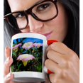 thumbnail image 2 of 3drose, Usa, California, San Diego, Mission Trails Park. Datura Wildflowers., 11oz Two-tone Red Mug, 2 of 6