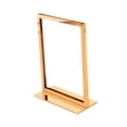 thumbnail image 3 of HILABEE Poster Board Stand Display Advertising Card Holder Desktop Sign Stand Holder Gold, 3 of 9