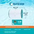 thumbnail image 3 of Hurricane 4 Pack HF8465-01 Advanced Pool and Spa Cartridge Filter Replacement, 3 of 11