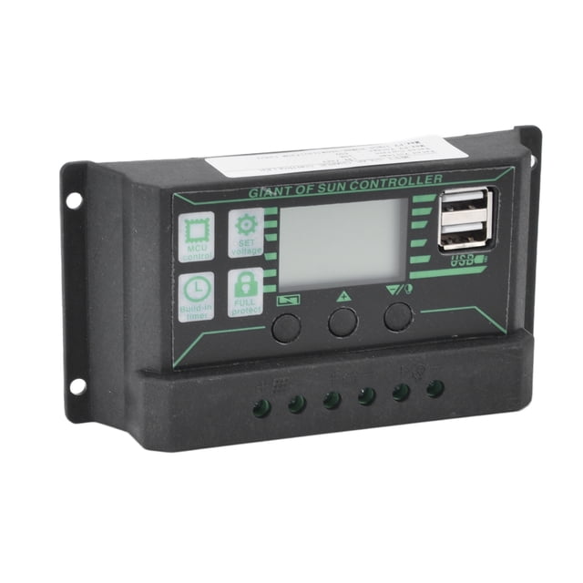 Regulador de panel solar, Controlador de descarga de carga solar Controlador de descarga de carga solar Controlador de panel solar impulsado por el rendimiento Jadeshay A