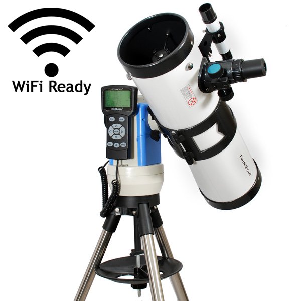 Twinstar 4.5" Computerized Reflector Telescope With GPS and iOptron