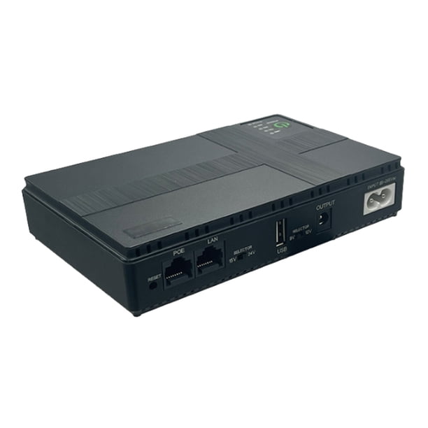 Fuente Alimentación Respaldo Ininterrumpida 10400mAh DC1018P 5V/9V/12V