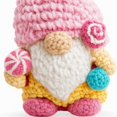 thumbnail image 5 of Cadancy Crochet Kit Gnomes 9 Piece Beginner DIY Amigurumi Tea Party Yarn Hook Pattern Guided Instruction Home Craft Gift for Adults Teens Supplies Holiday Christmas Stocking Stuffers, 5 of 6