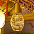 thumbnail image 4 of Fiudx Farol Solar de Metal, Decoración Colgante, Iluminación Led Cálida, Energía Solar de Bajo Consumo, Decoración para Jardín Exterior, Patio, Porche, Jardín, 25 X 18 X 18 Cm., 4 of 6