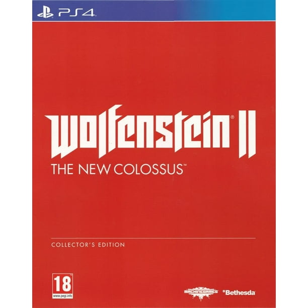 Wolfenstein 2 The New Colossus Collector S Edition Ps4 Like New Walmart Com Walmart Com