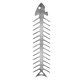thumbnail image 1 of Brochetas reutilizables de acero inoxidable para barbacoa, plateadas Feliz Sencillez, 1 of 5