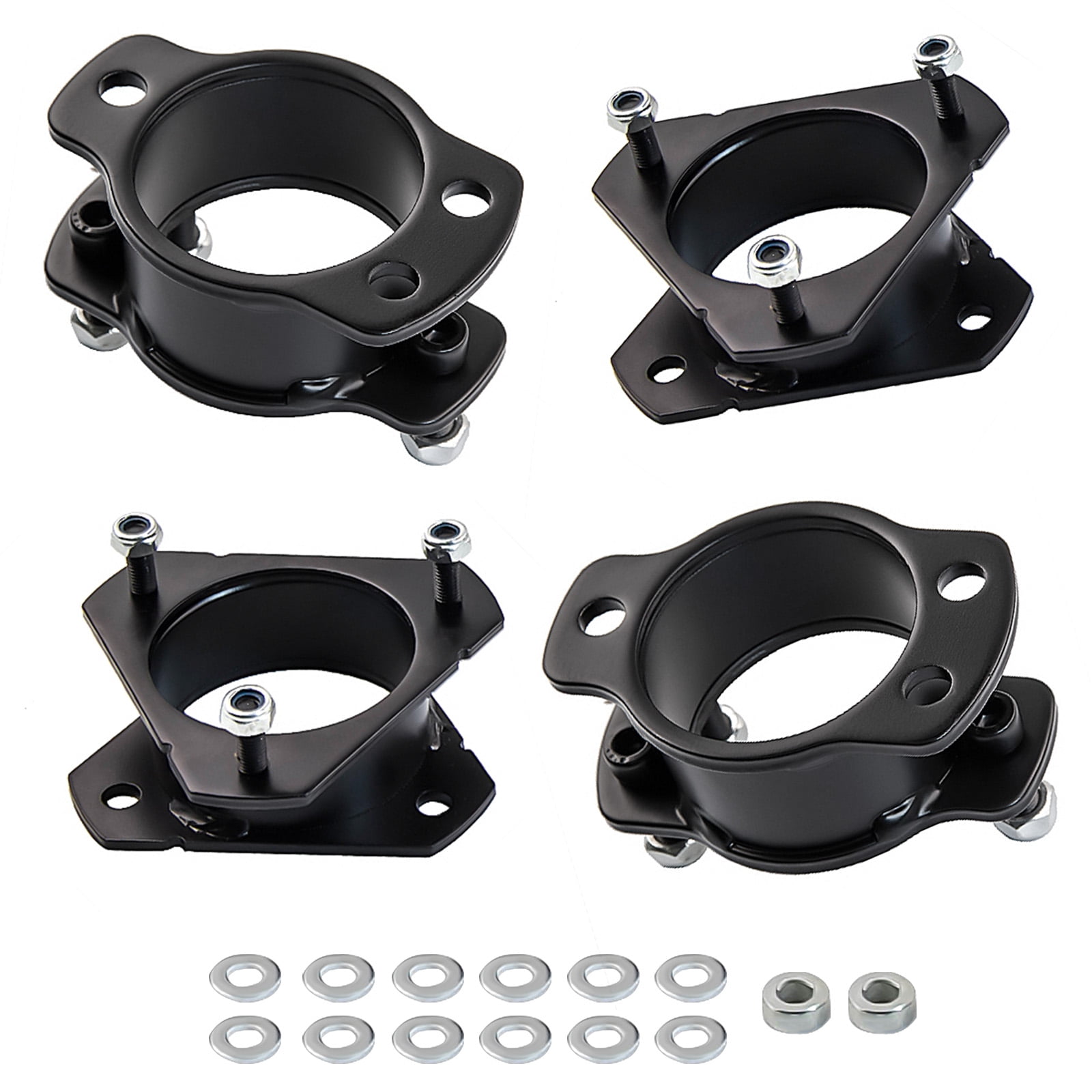 maXpeedingrods 3" Front 2" Rear Leveling lift Kit for Ford Explorer 2006-2010 2WD 4WD, SUV Steel Strut Spacer Suspension Lift Kit, Black