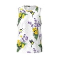 thumbnail image 2 of Wukai Lavender Flowers Men’s Basketball JerseyMedium, 2 of 7