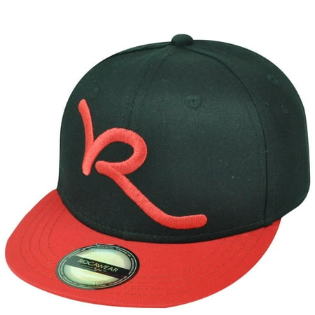 Jay Z Rocawear R Script Core Brand Youth Flat Bill Snapback Hat Cap ...